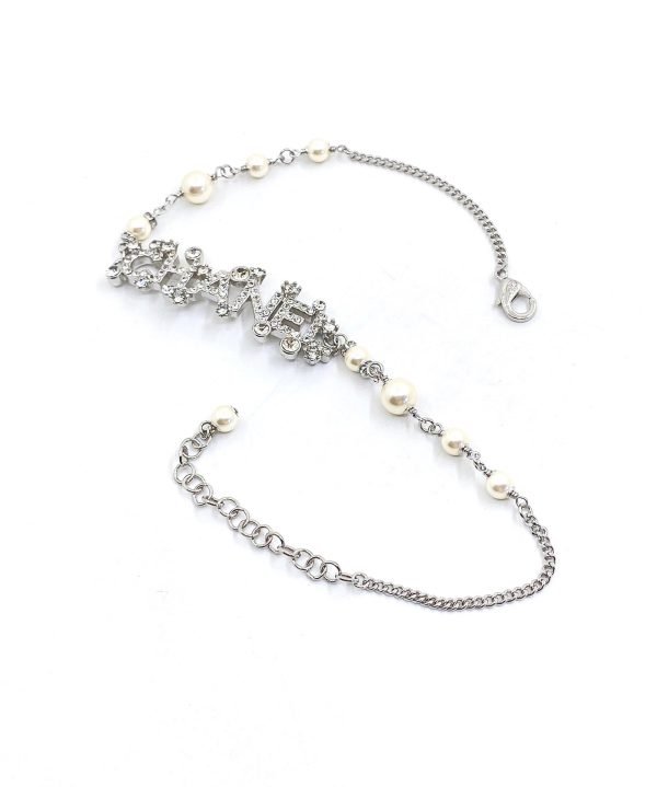18K CC Crystals Necklace - Image 3