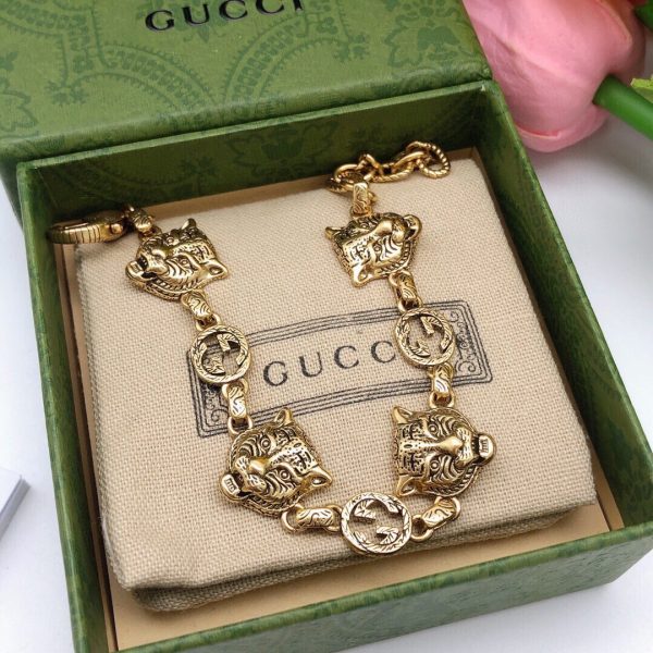 18K Double G Tiger Bracelet - 图片 3