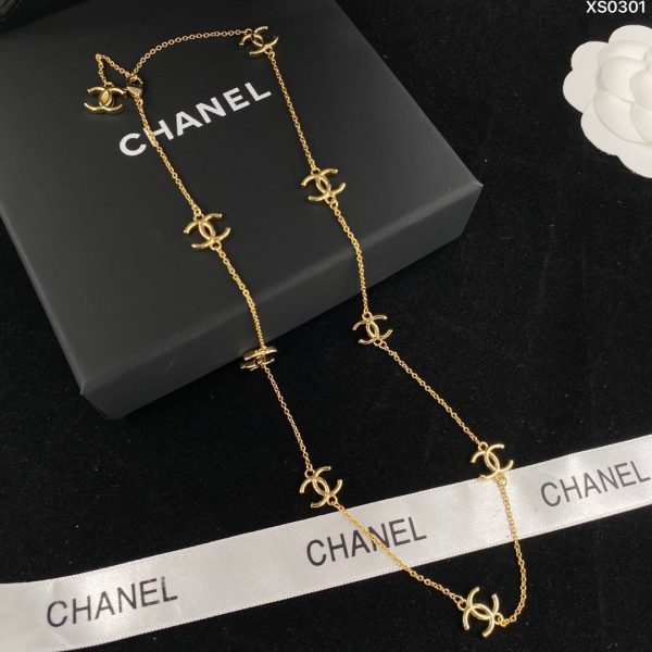 18K CC Multi-Logo Necklace - 图片 3