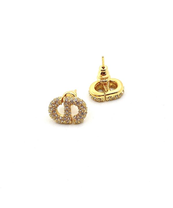 18K CD Diamonds Earrings - 图片 3