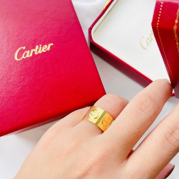 18K Love 11mm Ring - 图片 6