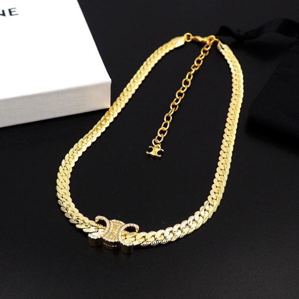 18K Triomphe Diamonds Necklace - 图片 7