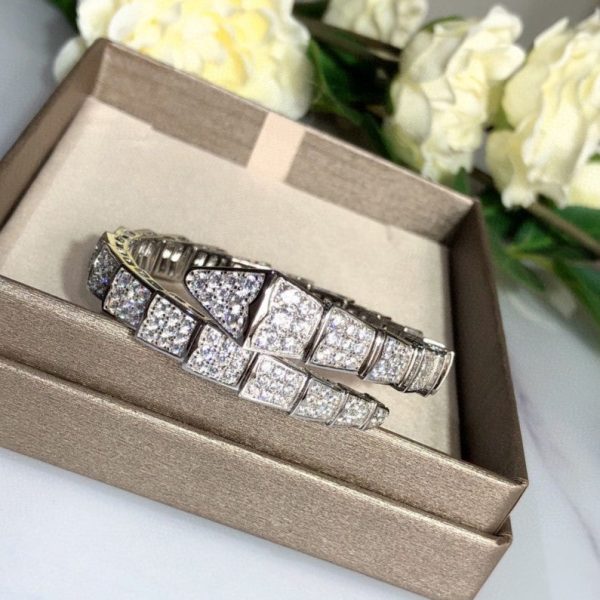 18K BV Serpenti Viper Bracelet - Image 9