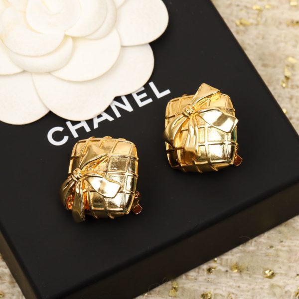18K CC Vintage Earrings