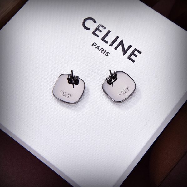 18K Triomphe Black Gold Earrings - Image 3