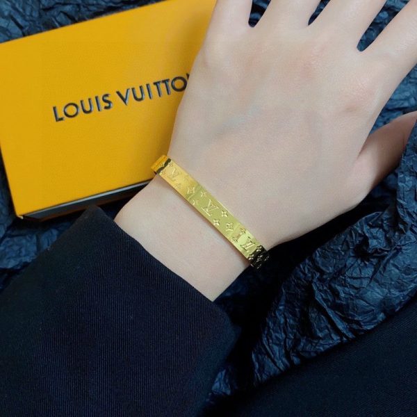18K Louis Vintage Gold Bracelet - 图片 4
