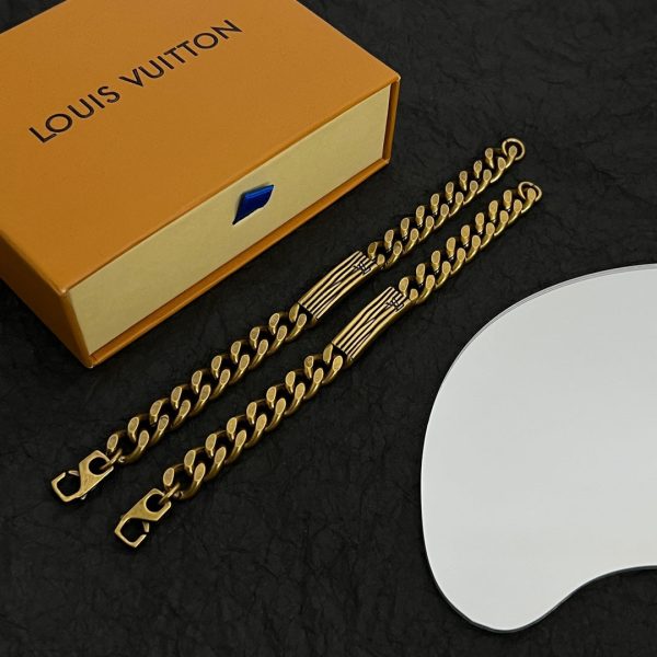 18K Louis Vintage Chains Bracelet - 图片 3