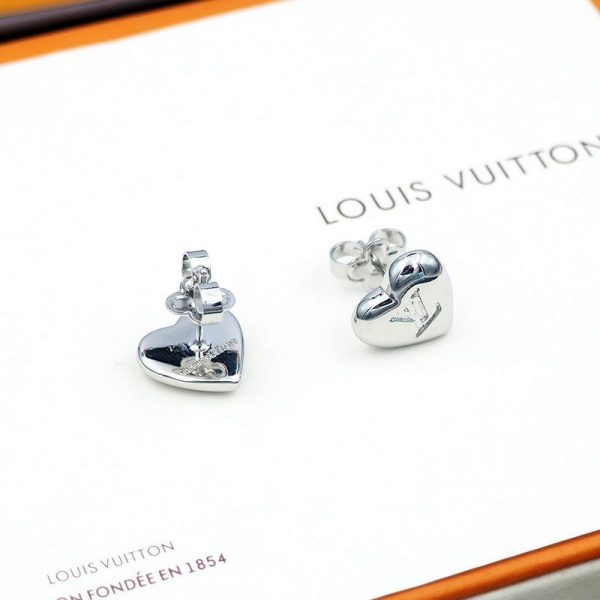 18K Louis Heart Earrings - 图片 14