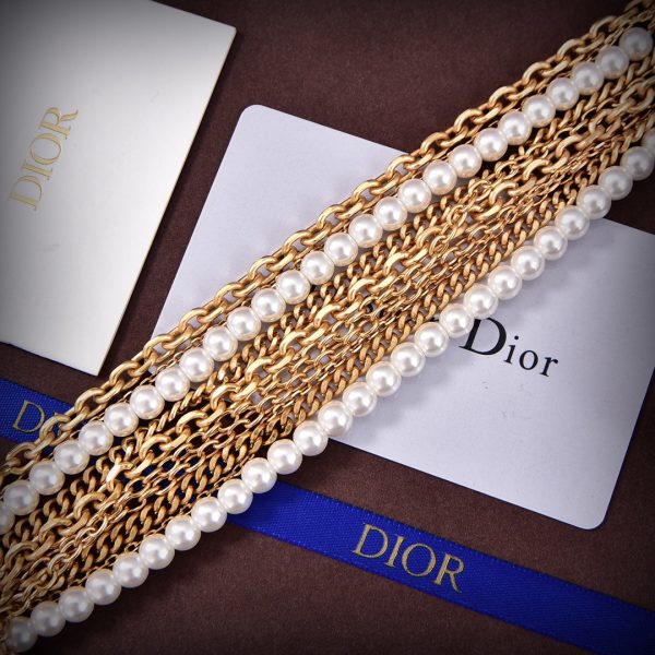 18K CD Tassel Necklace - 图片 3
