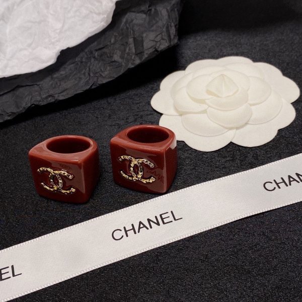 18K CC Vintage Red Ring - 图片 4
