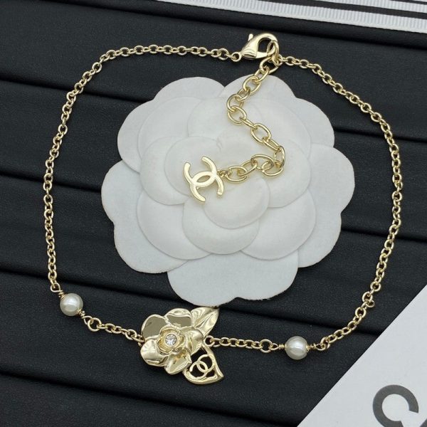 18K CC Camellia Necklace - Image 3