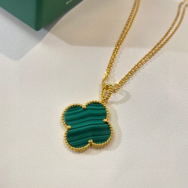 18K Magic Alhambra Malachite Necklace - 图片 2