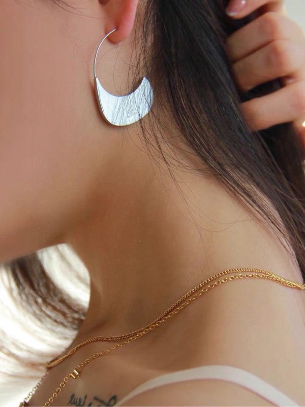 18K Triomphe Bag Pendant Earrings - Image 2