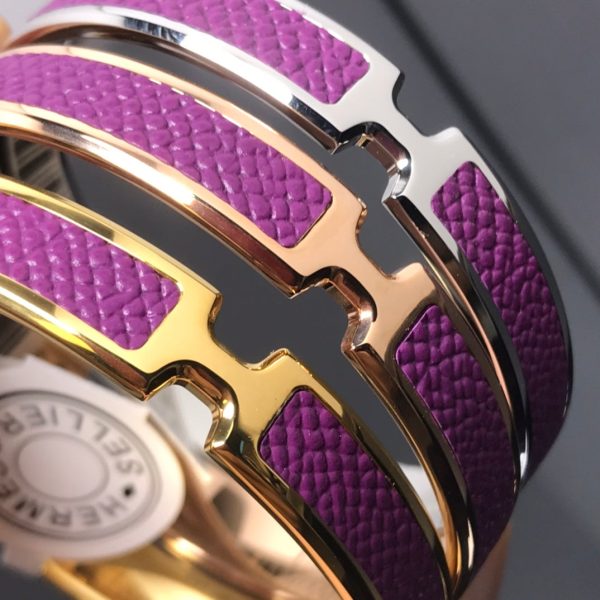 18K Olympe Purple H Bracelet - 图片 4