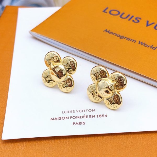18K Louis Vivienne Earrings - 图片 3