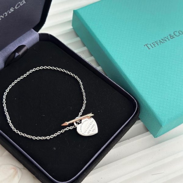 18K Return to Tiffany Lovestruck Heart Tag Bracelet - 图片 4