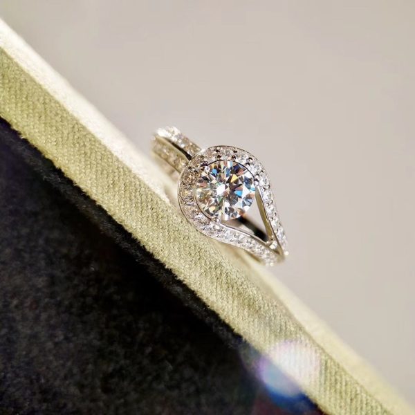 18K Couture Solitaire Ring - 图片 6