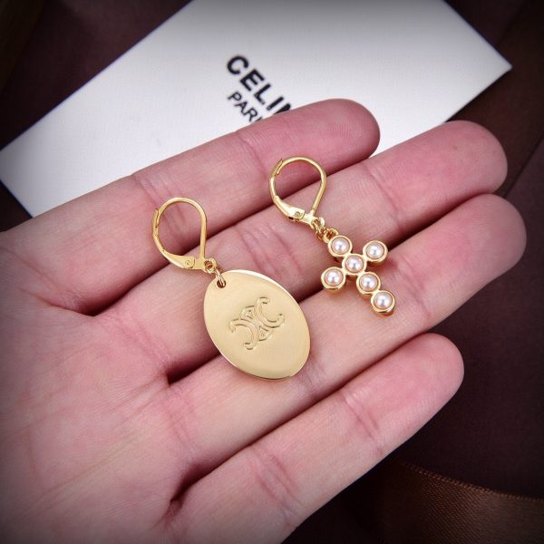 18K Triomphe Precious Earrings - 图片 2