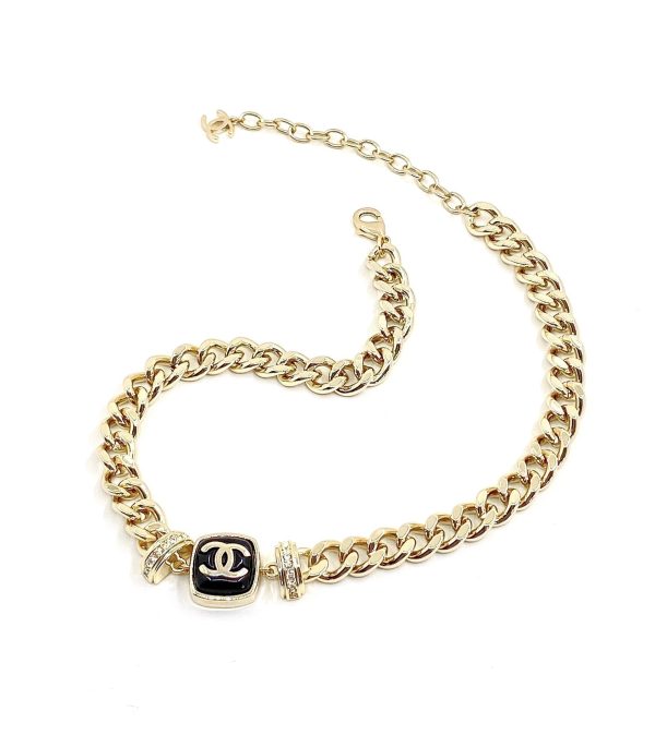 18K CC Diamonds Necklace - Image 4