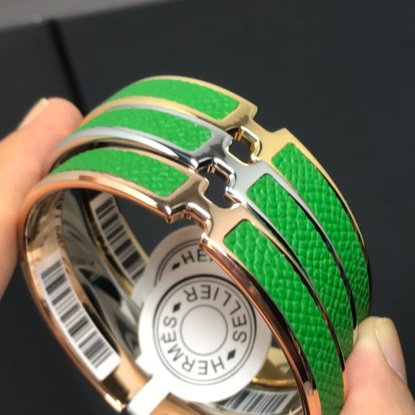 18K Olympe Green H Bracelet - 图片 2
