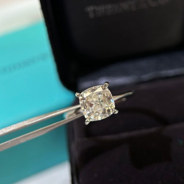 18K T True Engagement Ring - 图片 9