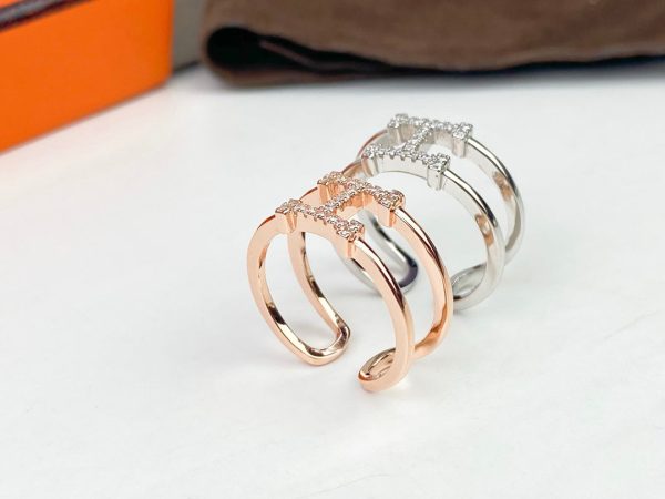 18K Ever Chaine D'ancre H Ring - 图片 5