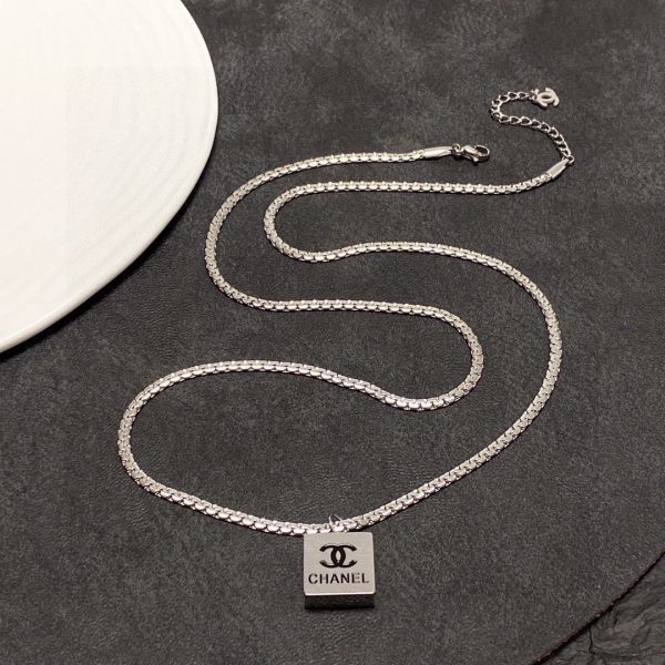 18K CC Pendant Necklace
