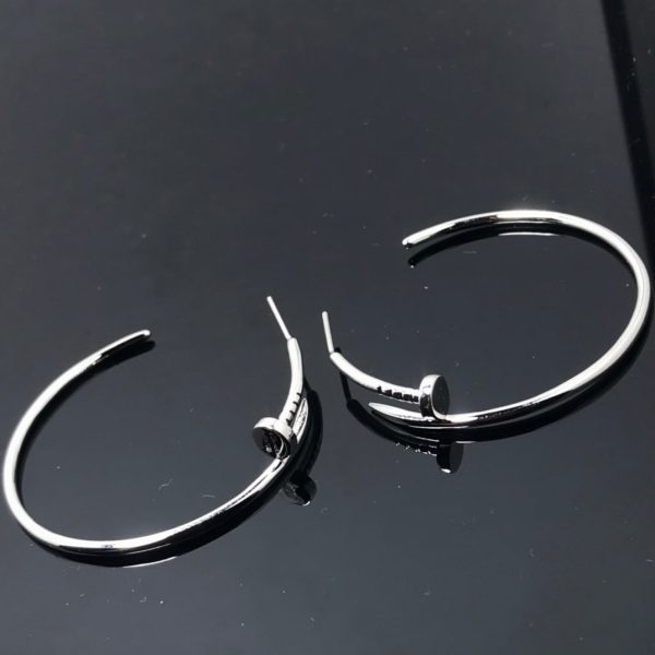 18K Juste Un Clou Large Earrings - 图片 4