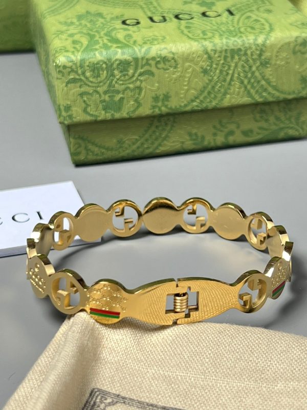 18K Double G Vintage Bracelet - 图片 2