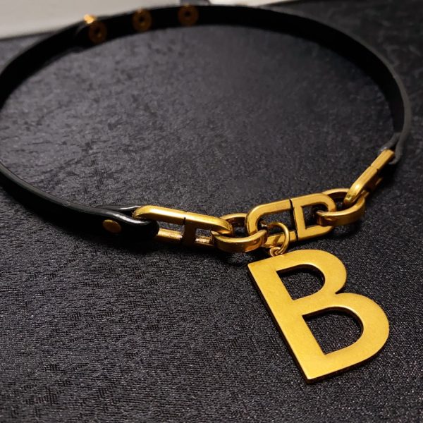 18K BB Choker Necklace - Image 5