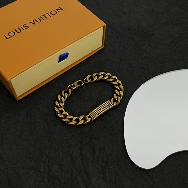 18K Louis Vintage Chains Bracelet - 图片 4