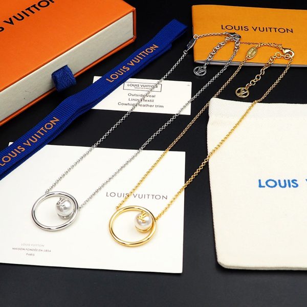 18K Louis Eclipse Pearls Necklace - 图片 16