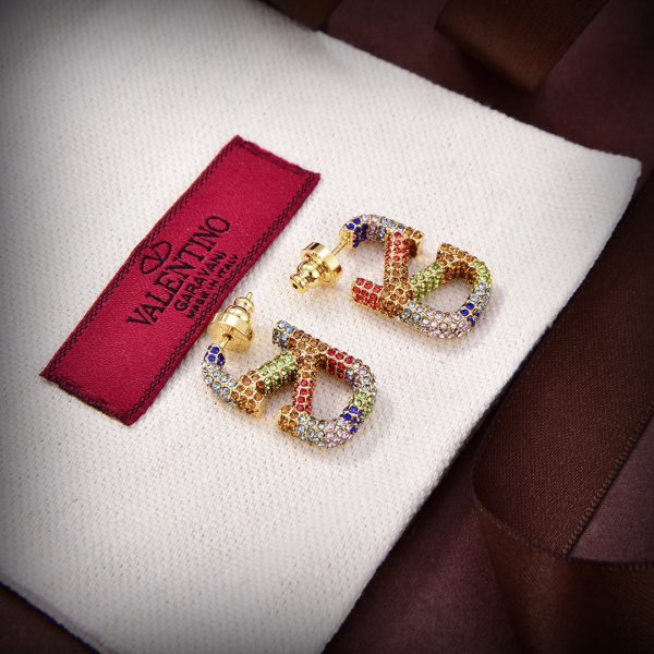 18K Garavani Vlogo Signature Earrings - 图片 8
