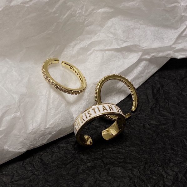 18K CD Code Ring Set - 图片 9