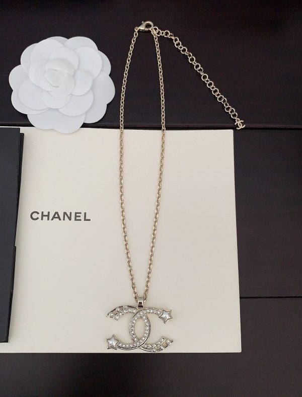 18K CC Star Choker Necklace - 图片 3