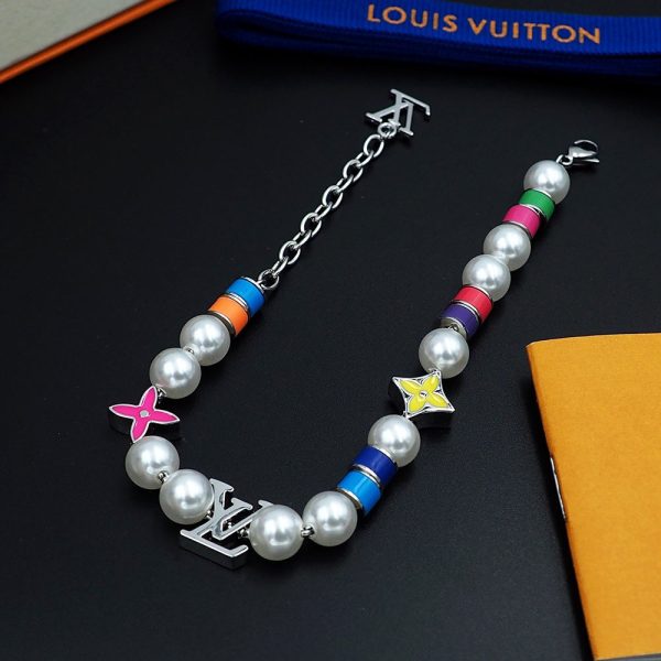 18K Louis MNG Pearls Party Bracelet - 图片 5