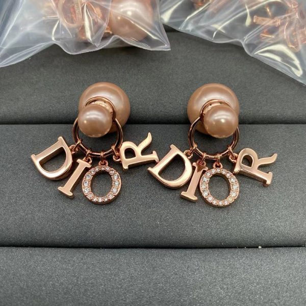 18K CD Tribales Pearl Earrings - 图片 4