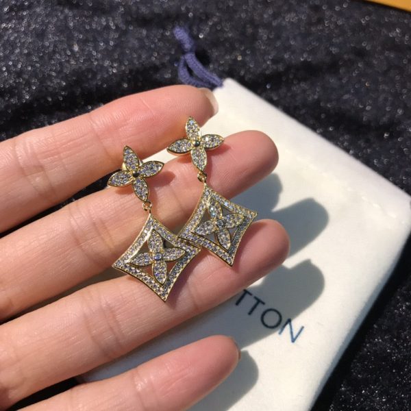 18K Louis Blossom Earrings - 图片 4