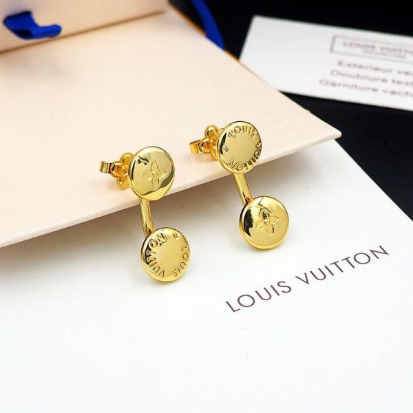 18K Louis Studs Earrings - 图片 4