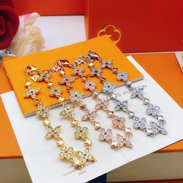 18K Louis Idylle Blossom Monogram Bracelet - 图片 4