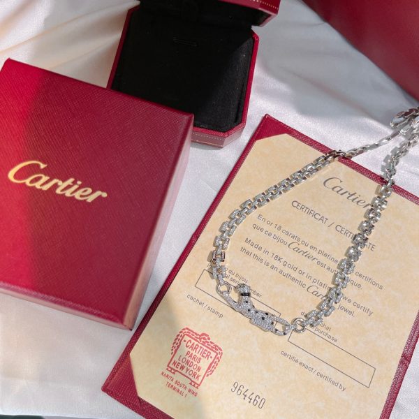 18K Panthère De Diamonds Chain Necklace - 图片 7