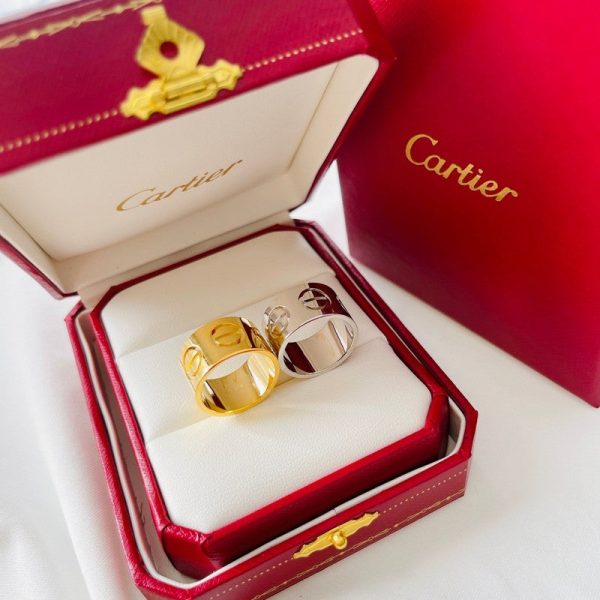 18K Love 11mm Ring - 图片 7
