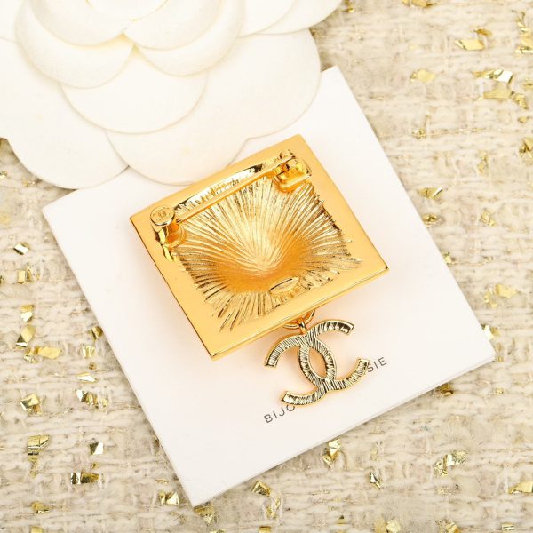 18K CC Tiger Brooch - 图片 4