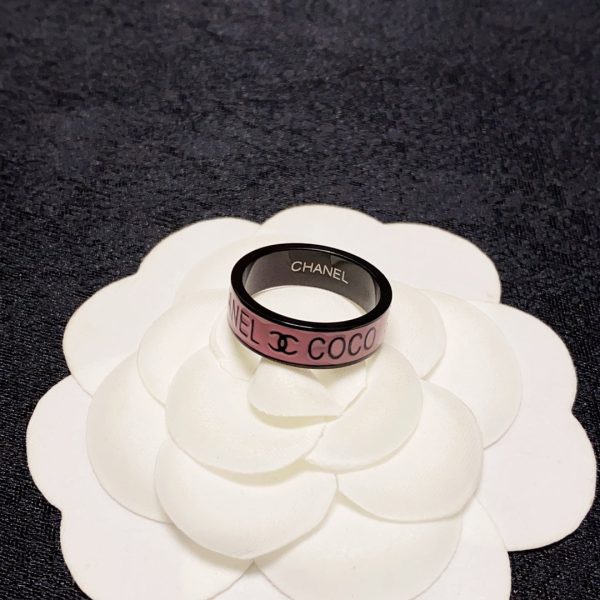 18K CC Coco Pink Ring - 图片 2