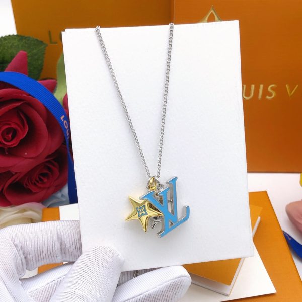 18K Louis Turquoise Chain Necklace - 图片 5