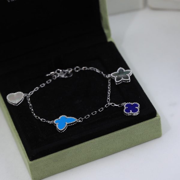 18K Sweet Alhambra Four Motifs Bracelet - 图片 3