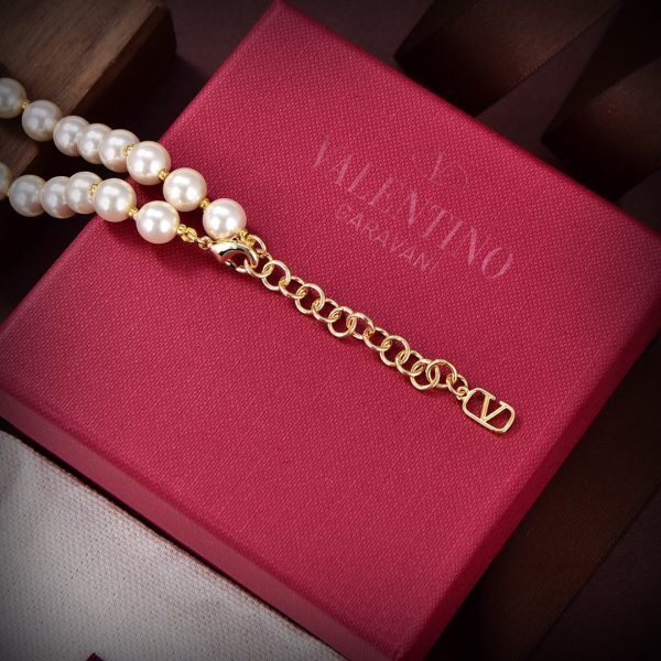 18K Garavani VLogo Signature Necklace - 图片 6