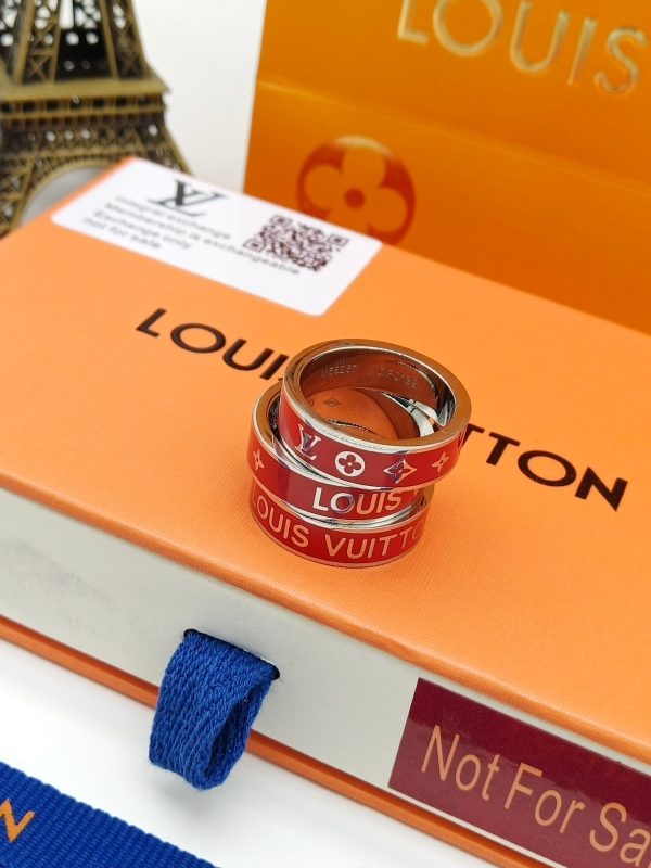 18K Louis Red Ring - 图片 6