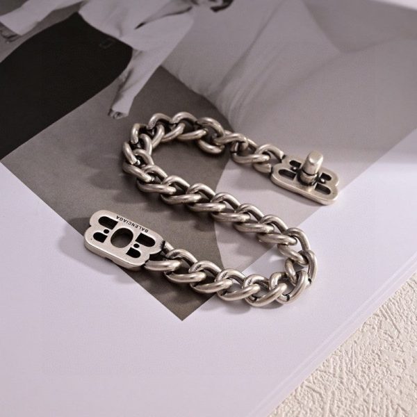 18K BB Monaco Chain Bracelet - 图片 8
