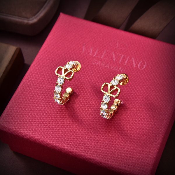 18K Garavani Vlogo Signature Earrings - 图片 5